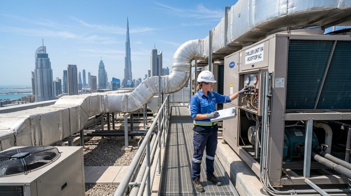 Chiller FCU Actuator Valve Replacement in Dubai: Belimo & Danfoss Guide