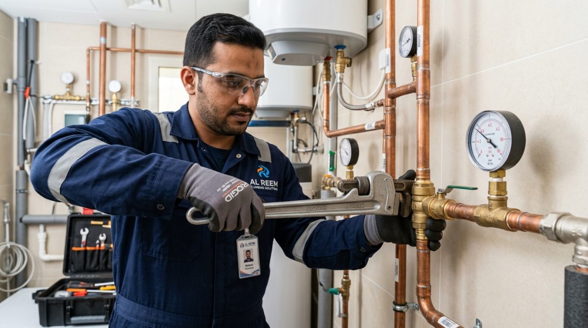 Low Water Pressure & Scale-Blocked Supply Lines in Ajman